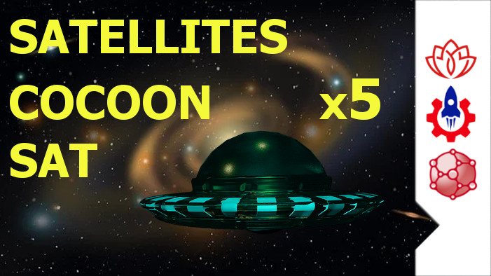 frame item 51 satellites cocoon sat x5