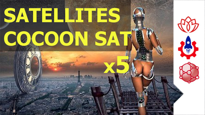 frame item 53 satellites cocoon sat x5