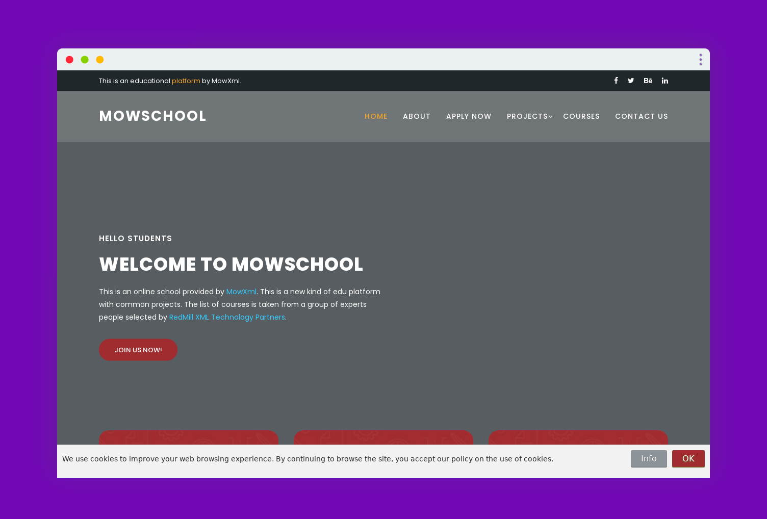 screenshot school 200 projects plateforme