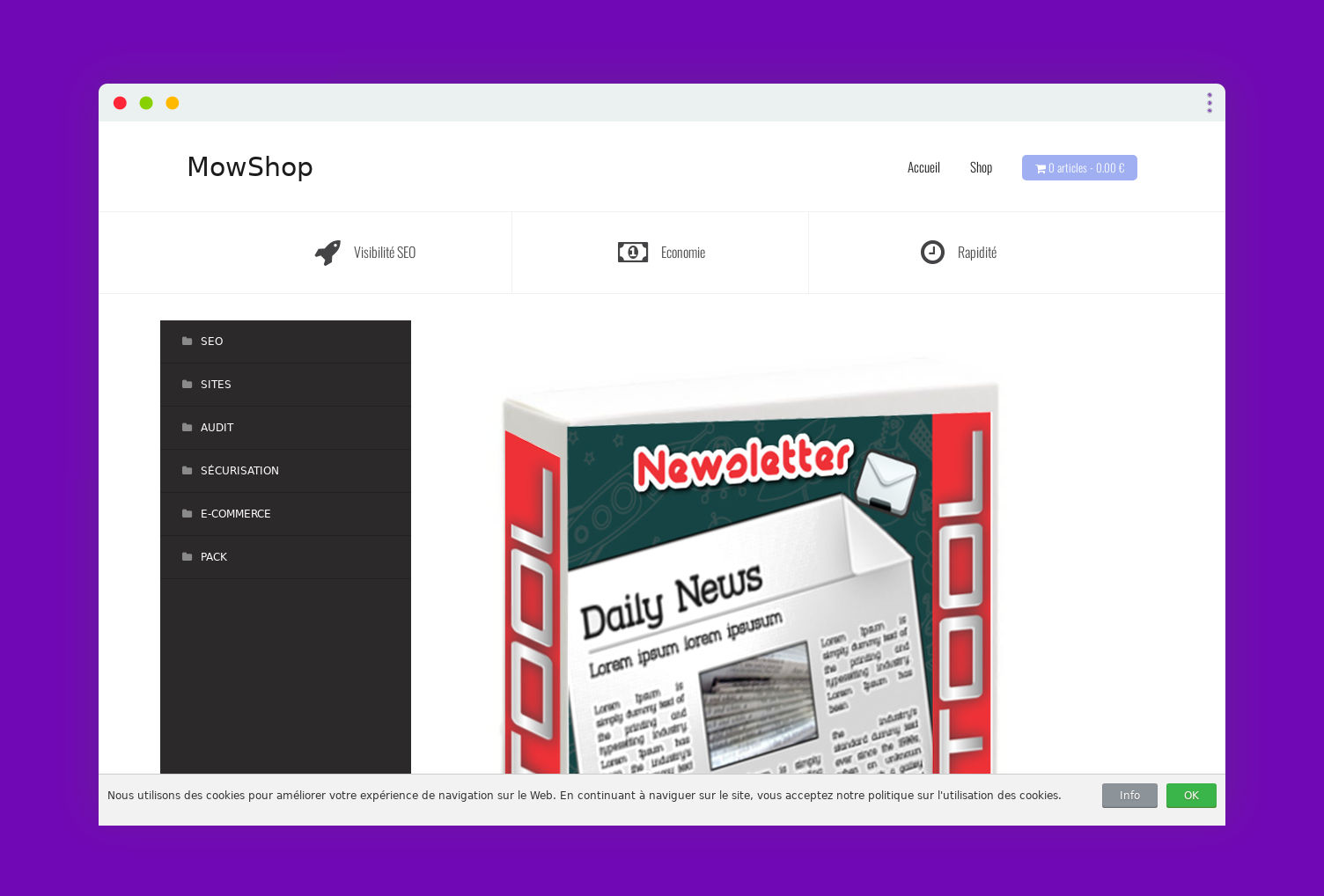 screenshot shop ninja template